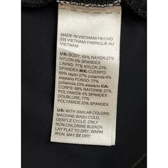 Chico’s Black SO Slimming 360 Juliet Full Length Ponte Knit Slim Pants, Size 16 - Picture 10 of 15